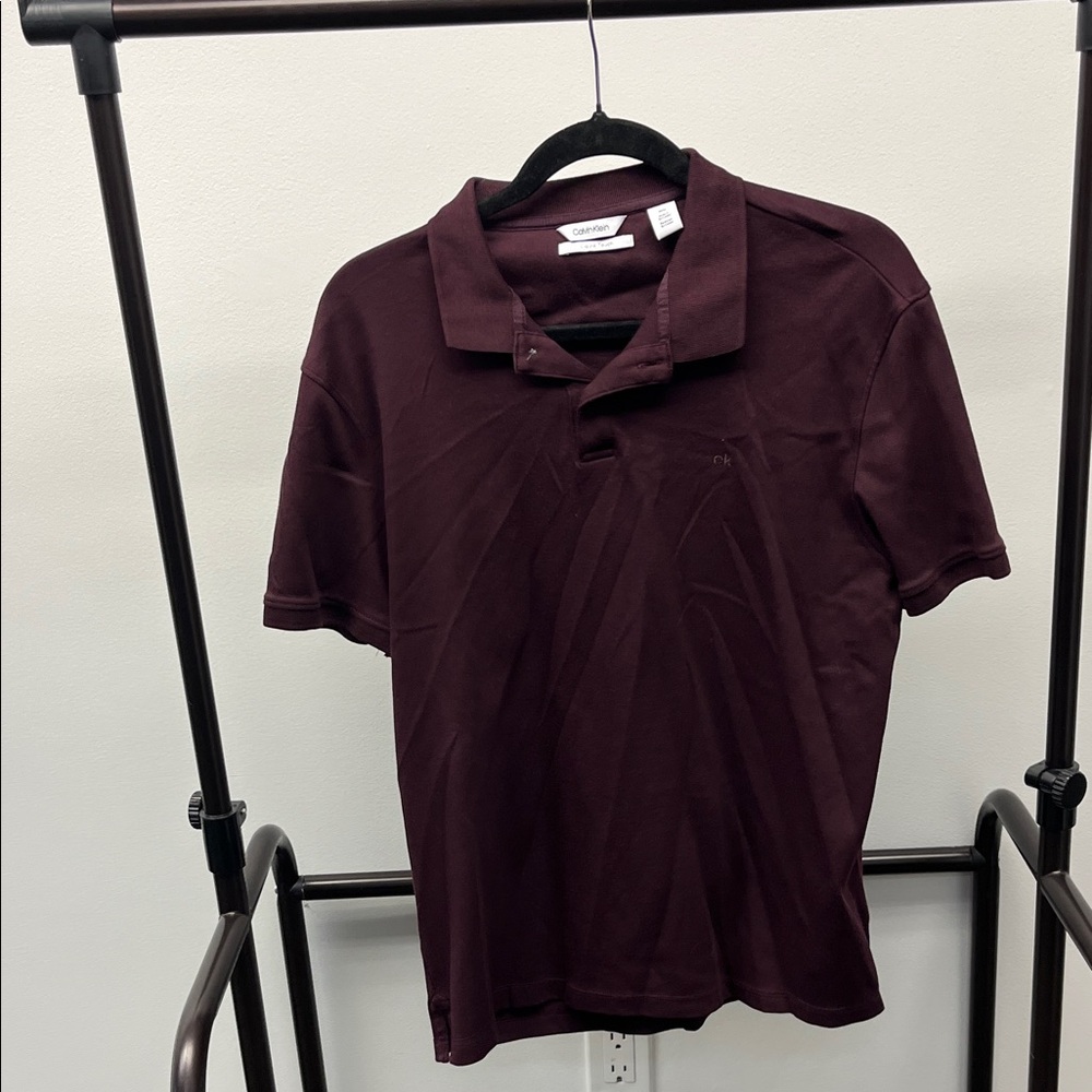 Burgundy Polo Shirt